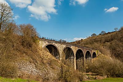 Monsal Viaduct, Derbyshire, England